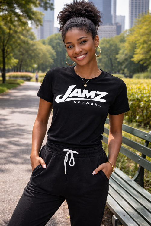 Jamz Network Black T-Shirt