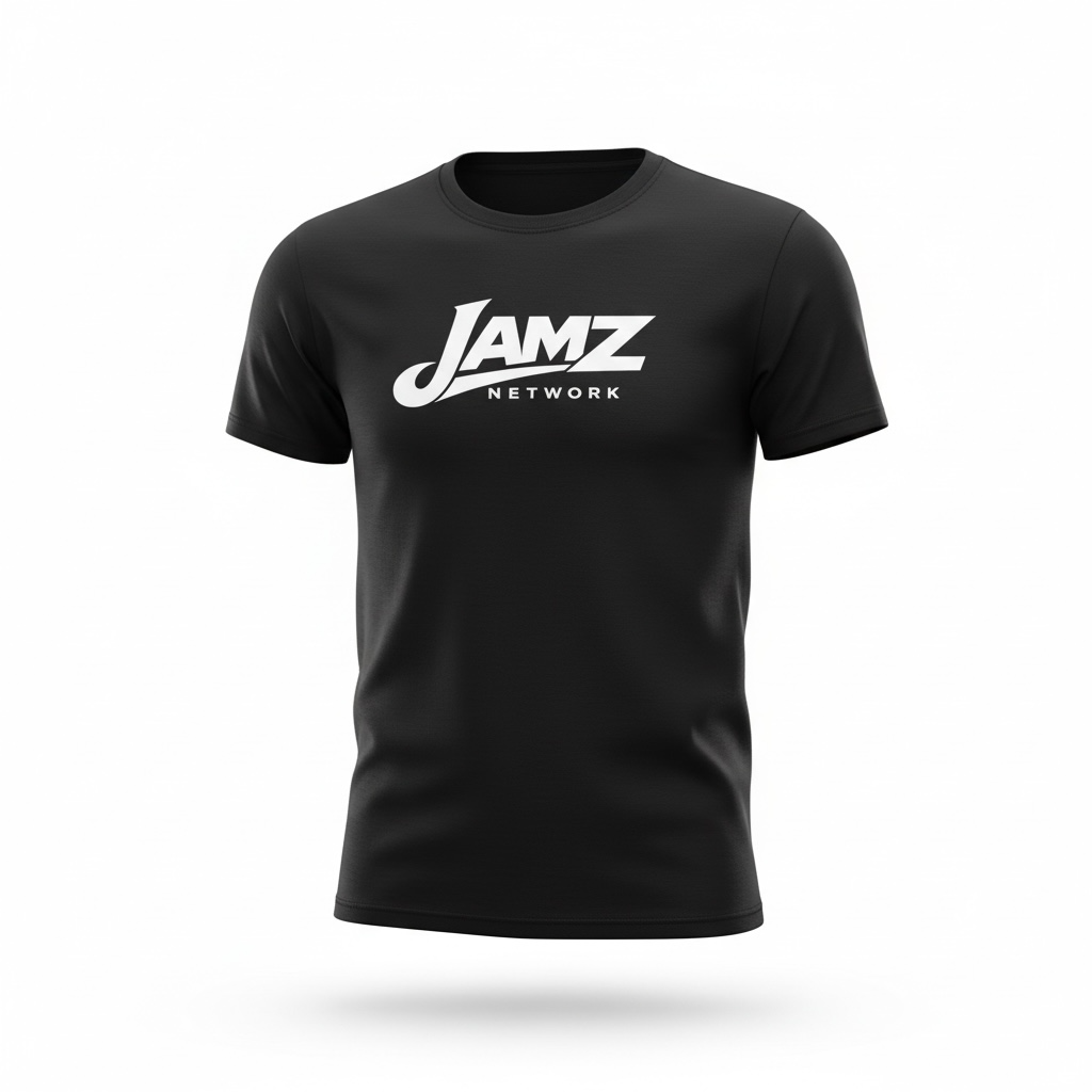 Jamz Network Black T-Shirt