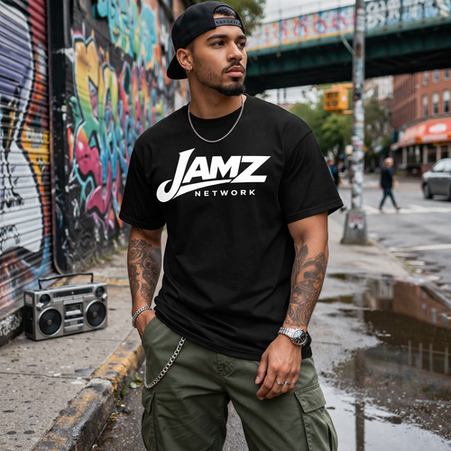Jamz Network Black T-Shirt